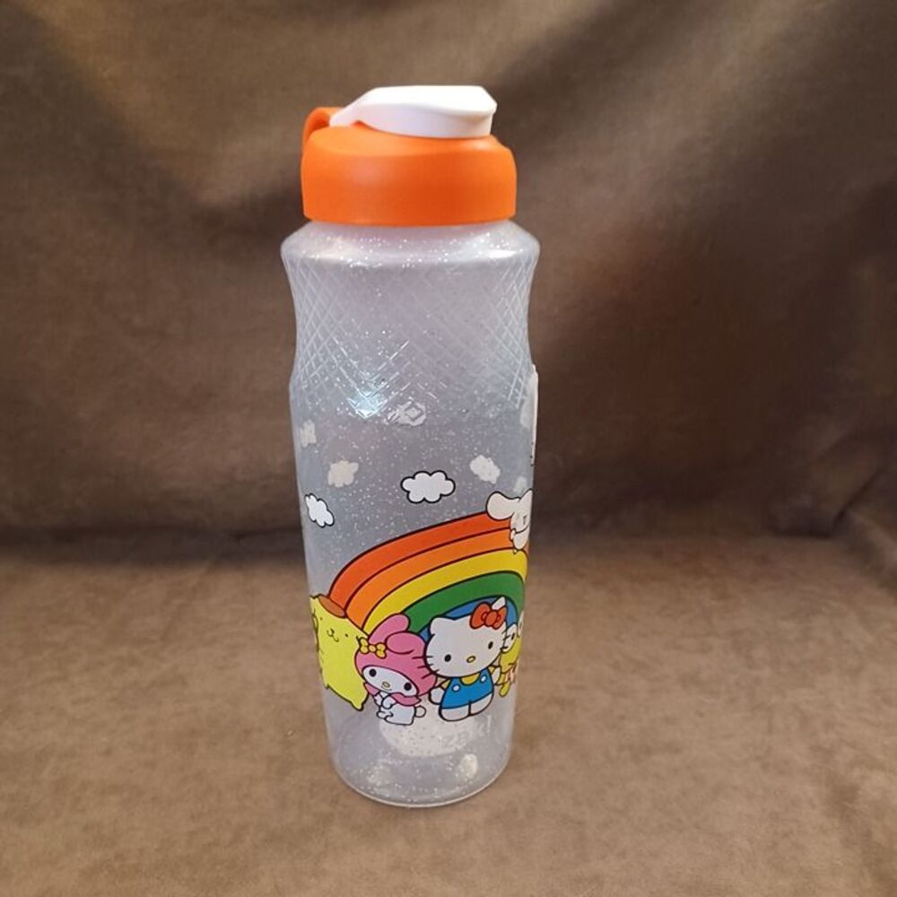 ZAK Hello Kitty & Friends Valentine Double Wall Tumbler with Straw 17 oz